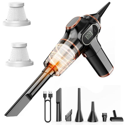 Cnkimao™ Insanely Powerful Cordless Car Vacuum — 19000Pa, 6-in-1 Deep-Clean System