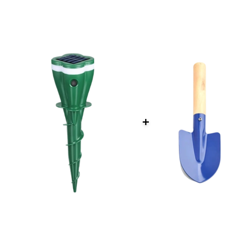 🌸Spring Sale 50% OFF☘️Solar Powered Waterproof Screw Mole Repellent